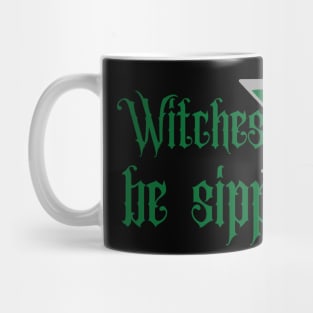 Witches Be Sippin' Martini Glass Mug